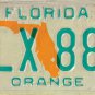 1996 Florida License Plate (SLX 88K)