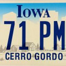 2006 Iowa License Plate (871 PMB)