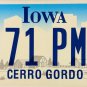 2006 Iowa License Plate (871 PMB)