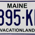 2026 Maine License Plate (895-KKW)