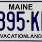2026 Maine License Plate (895-KKW)