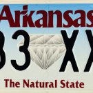 2019 Arkansas License Plate (533 XXD)