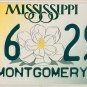 2003 Mississippi License Plate (GX6 297)