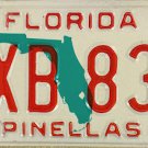 1991 Florida License plate (FXB 83F)