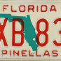 1991 Florida License plate (FXB 83F)