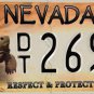2022 Nevada Respect & Protect Turtle License Plate (2696)