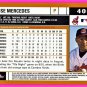 Jose Mercedes - 2002 Topps Chrome Baseball - Card #406 - Cleveland Indians