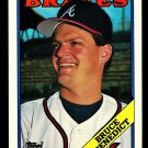 BRUCE BENEDICT - 1988 TOPPS BASEBALL - CARD #652 - ATLANTA BRAVES