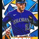 TREVOR STORY - 2021 Topps FIRE BASEBALL - Card #39 - COLORADO ROCKIES