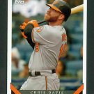 CHRIS DAVIS - 2019 TOPPS ARCHIVES - BALTIMORE ORIOLES - Card #261