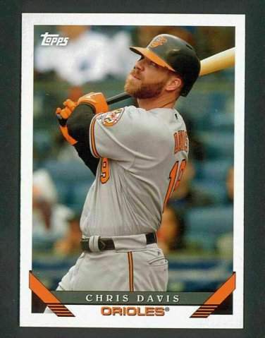 CHRIS DAVIS - 2019 TOPPS ARCHIVES - BALTIMORE ORIOLES - Card #261