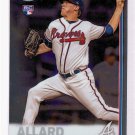 KOLBY ALLARD - 2019 TOPPS CHROME BASEBALL - Card #99 - ATLANTA BRAVES - RC