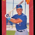 IVAN RODRIGUEZ - 1991 Classic II Baseball- #T82 - Red Border TEXAS RANAGERS