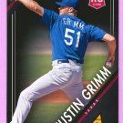 JUSTIN GRIMM - 2013 PANINI PINNACLE - CARD #154 - TEXAS RANGERS - ROOKIE - RC