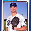COREY KLUBER -  2020 TOPPS ARCHIVES - TEXAS RANGERS - CARD #152
