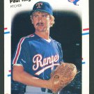 PAUL KILGUS - 1988 FLEER Baseball - CARD #471 - TEXAS RANGERS