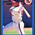 LEE STEVENS - 1991 SCORE RISING STAR BASEBALL - #82 - CALIFORNIA ANGELS