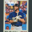 MIKE MOUSTAKAS - 2019 TOPPS HERITAGE - CARD #370 - MILWAUKEE BREWERS