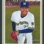 FREDDY PERALTA - 2019 TOPPS HERITAGE BASEBALL - CARD #229 - MILWAUKEE BREWERS