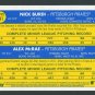 NICK BURDI / ALEX McRAE - 2019 Topps Heritage Baseball - Card #141 - PIRATES -RC