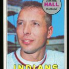 JIMMIE HALL - 1969 TOPPS BASEBALL  - CARD #61 - CLEVELAND INDIANS