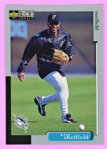 GARY SHEFFIELD - 1998 UPPER DECK COLLECTOR'S CHOICE - #95 - FLORIDA MARLINS