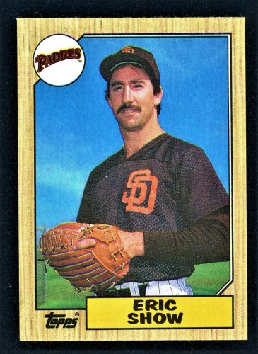 ERIC SHOW - 1987 Topps Baseball - Card #730 - SAN DIEGO PADRES