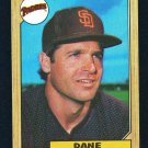 DANE IORG - 1987 Topps Baseball - Card #690 - SAN DIEGO PADRES