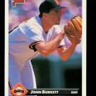 JOHN BURKETT - 1993 DONRUSSS BASEBALL - CARD #156 - SAN FRANCISCO GIANTS