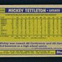 1987 Topps Baseball - MICKEY TETTLETON - Card #649 - OAKLAND A'S