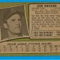 Joe Decker - 1971 Topps Baseball - Card #98 - Chicago Cubs - Fair Condition