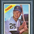 NORM CASH - 1966 TOPPS BASEBALL - #315 - DETROIT TIGERS - PSA 3 - VG