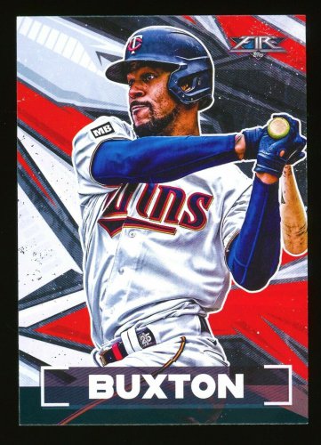 BYRON BUXTON - 2021 Topps FIRE BASEBALL - Card #171 - MINNESOTA TWINS