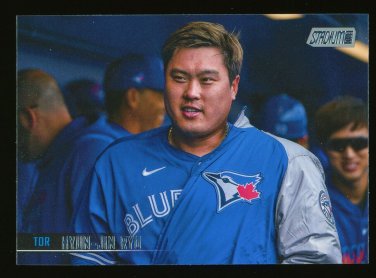 HYUN-JIN RYU - 2021 TOPPS STADIUM CLUB BASEBALL - #208 - TORONTO BLUE JAYS