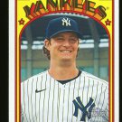 GERRIT COLE - 2021 TOPPS HERITAGE BASEBALL - #249 - NEW YORK YANKEES