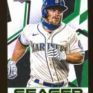KYLE SEAGER - 2021 Topps FIRE BASEBALL - Card #180 - SEATTLE MARINERS