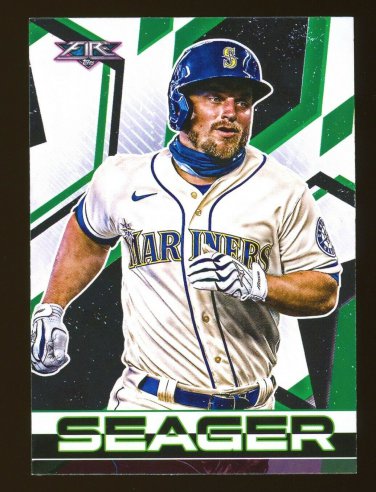 KYLE SEAGER - 2021 Topps FIRE BASEBALL - Card #180 - SEATTLE MARINERS