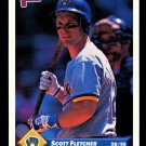 SCOTT FLETCHER - 1993 DONRUSSS BASEBALL - CARD #631 - MILWAUKEE BREWERS