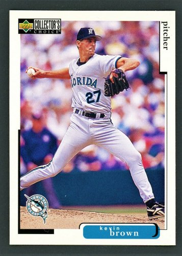 KEVIN BROWN - 1998 UPPER DECK COLLECTOR'S CHOICE - #96 - FLORIDA MARLINS