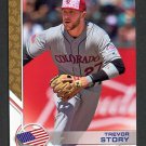 Trevor Story - 2017 Topps Independence Day - Insert Card #ID-9 Colorado Rockies