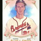 WARREN SPAHN - 2021 ALLEN & GINTER - CARD #59 -  MILWAUKEE BRAVES