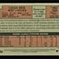LUCAS SIMS 2021 TOPPS HERITAGE BASEBALL CARD #327 CINCINNATI REDS