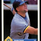 JOHN JAHA - 1993 DONRUSSS BASEBALL - CARD #207 - MILWAUKEE BREWERS