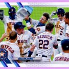 HOUSTON ASTROS TEAM CARD - 2021 TOPPS SERIES 2 BASEBALL - #545