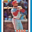 BILLY HATCHER - 1991 Topps BASEBALL - Card #604 - CINCINNATI REDS