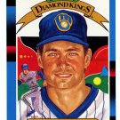 PAUL MOLITOR - 1988 DONRUSSS BASEBALL - DIAMOND KINGS - #7 - MILWAUKEE BREWERS
