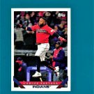 2019 TOPPS ARCHIVES CARLOS SANTANA CLEVELAND INDIANS - Card #252