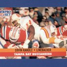 Ervin Randle 1991 Pro Set Football - Card #313 - Tampa Bay Buccaneers Free Ship