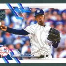 LUIS SEVERINO - 2021 TOPPS SERIES TWO BASEBALL - #577 - NEW YORK YANKEES