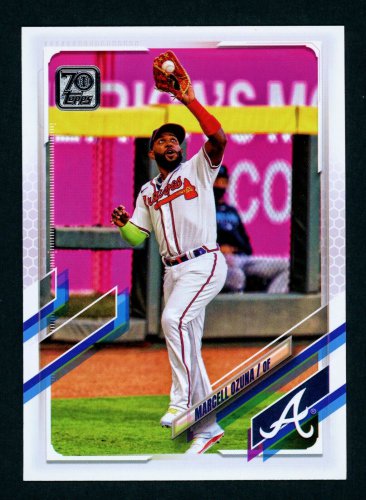 MARCELL OZUNA - 2021 TOPPS SERIES TWO - CARD #472 - ATLANTA BRAVES - SERIES 2